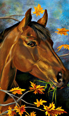 Рисунок с лошадью