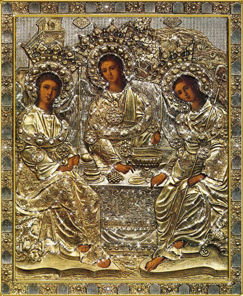 Икона Святая Троица. Святая троица 2022