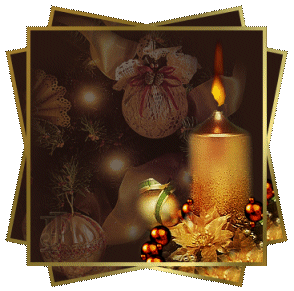 Рождественская свеча. Рождество Христово открытки