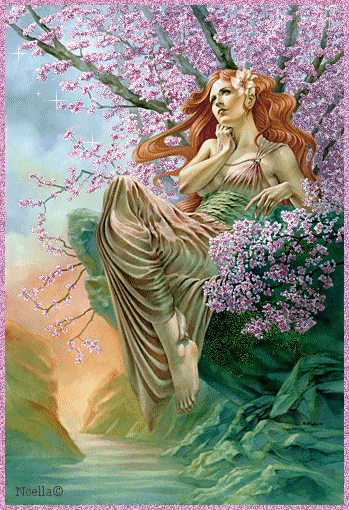 Девушка Весна. Весна открытки